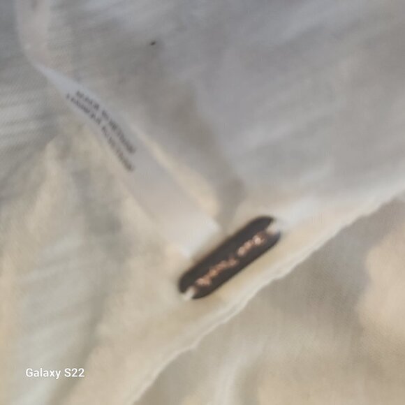 Free People White Embroidered Long Sleeve Shirt. NWT. Size Small. - Picture 10 of 12